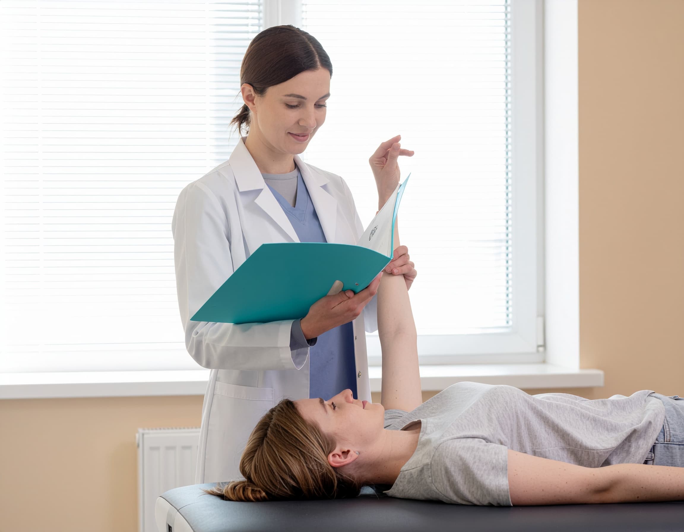 séance de kinésiologie / myorésonnance